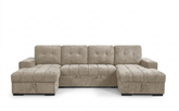 Palmero Fullback U Shape Sofa Bed