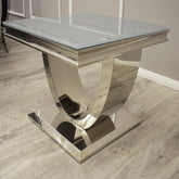 Arial Grey Lamp Table