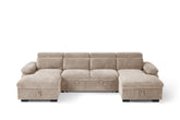 Hudson Fullback U Shape Sofa Bed