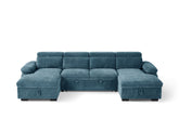 Hudson Fullback U Shape Sofa Bed