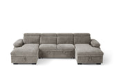 Hudson Fullback U Shape Sofa Bed