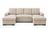 Como Fullback U Shape Sofa Bed