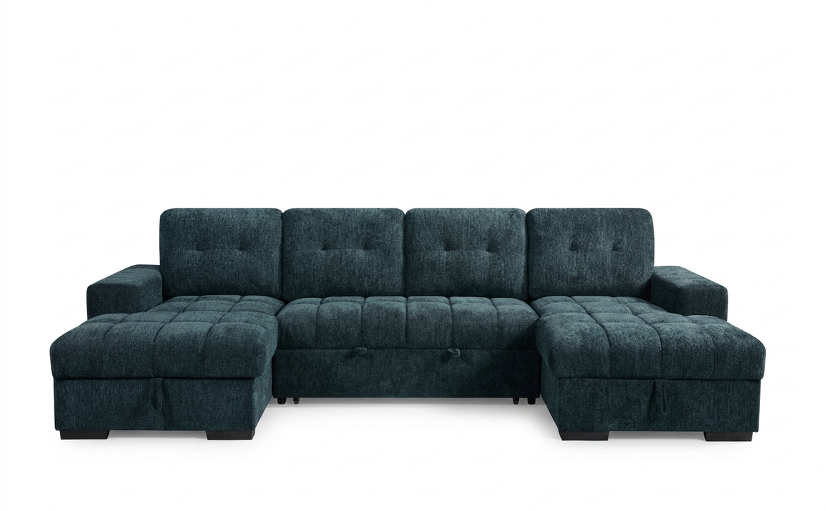 Palmero Fullback U Shape Sofa Bed