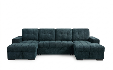 Palmero Fullback U Shape Sofa Bed