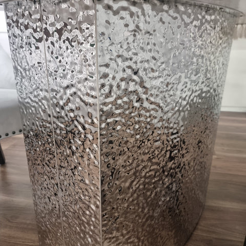 Roma Crystal Grey Marble Dining Table
