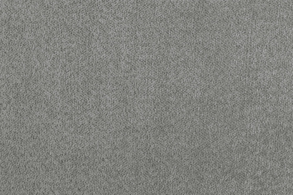 Close-up of textured gray sofa fabric