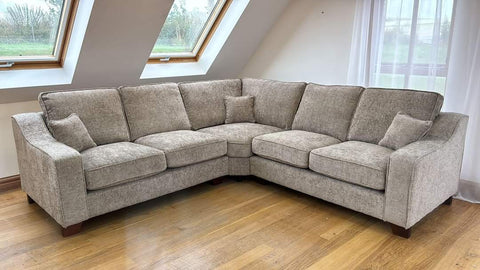 Nebraska Fullback Sofa Large Corner
