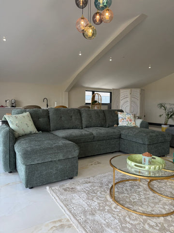 Moscow Fullback U Shape Sofa Bed