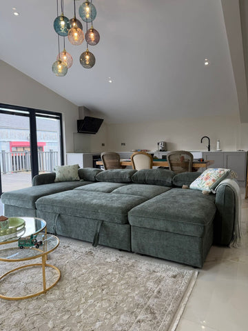 Moscow Fullback U Shape Sofa Bed