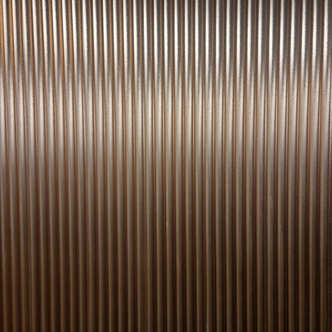 Gold Fluted Wall pannels