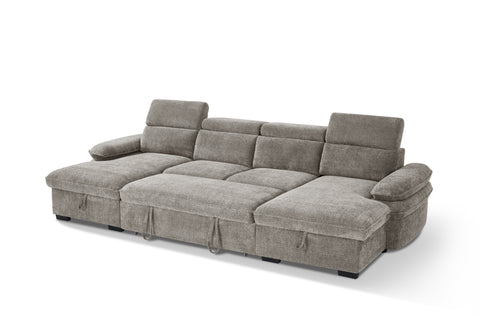 Hudson Fullback U Shape Sofa Bed