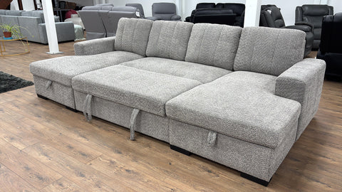 Como Fullback U Shape Sofa Bed