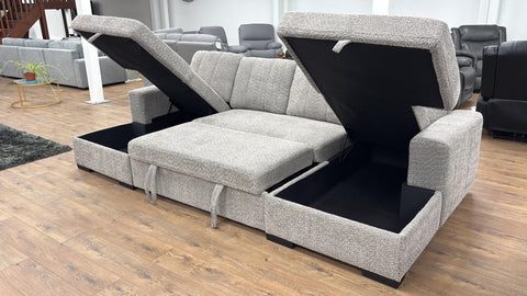 Como Fullback U Shape Sofa Bed