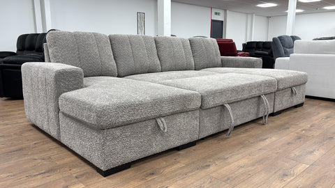 Como Fullback U Shape Sofa Bed