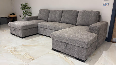 Como Fullback U Shape Sofa Bed
