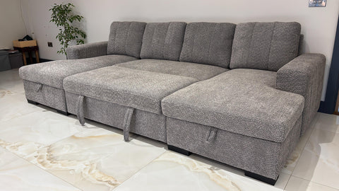 Como Fullback U Shape Sofa Bed