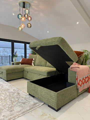 Como Fullback U Shape Sofa Bed