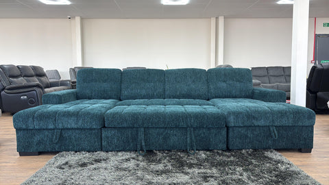 Palmero Fullback U Shape Sofa Bed