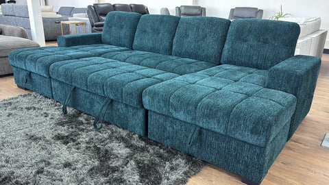 Palmero Fullback U Shape Sofa Bed