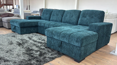 Palmero Fullback U Shape Sofa Bed