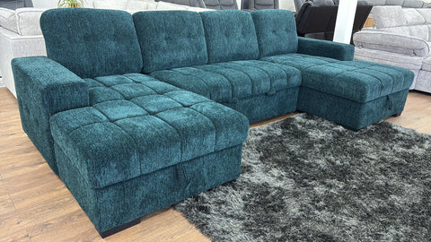 Palmero Fullback U Shape Sofa Bed