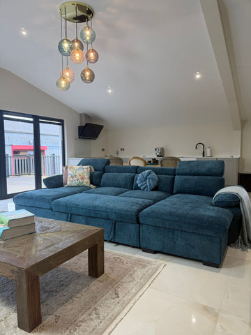 Hudson Fullback U Shape Sofa Bed