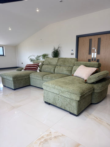 Hudson Fullback U Shape Sofa Bed