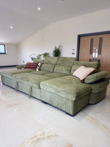 Hudson Fullback U Shape Sofa Bed