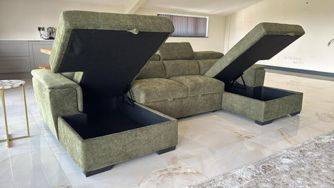 Alaya U Shape Sofa Bed