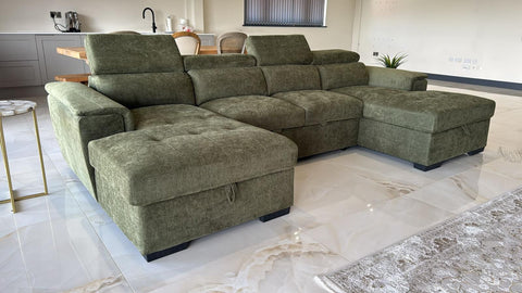 Alaya U Shape Sofa Bed