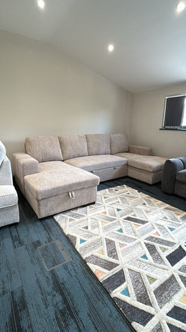Como Fullback U Shape Sofa Bed