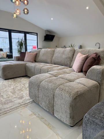 Shangai Fullback U Shape Sofa Bed