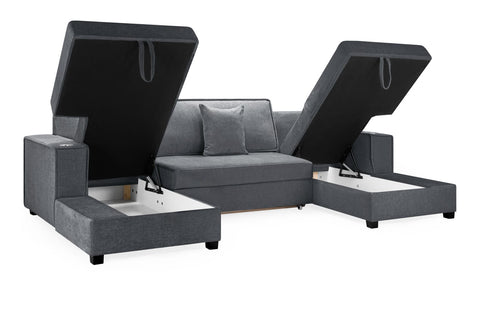 Milan Fullback Sofa U Shape Sofa Bed