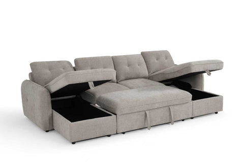 Moscow Fullback U Shape Sofa Bed