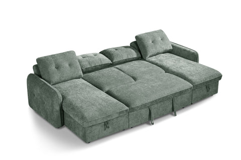 Moscow Fullback U Shape Sofa Bed
