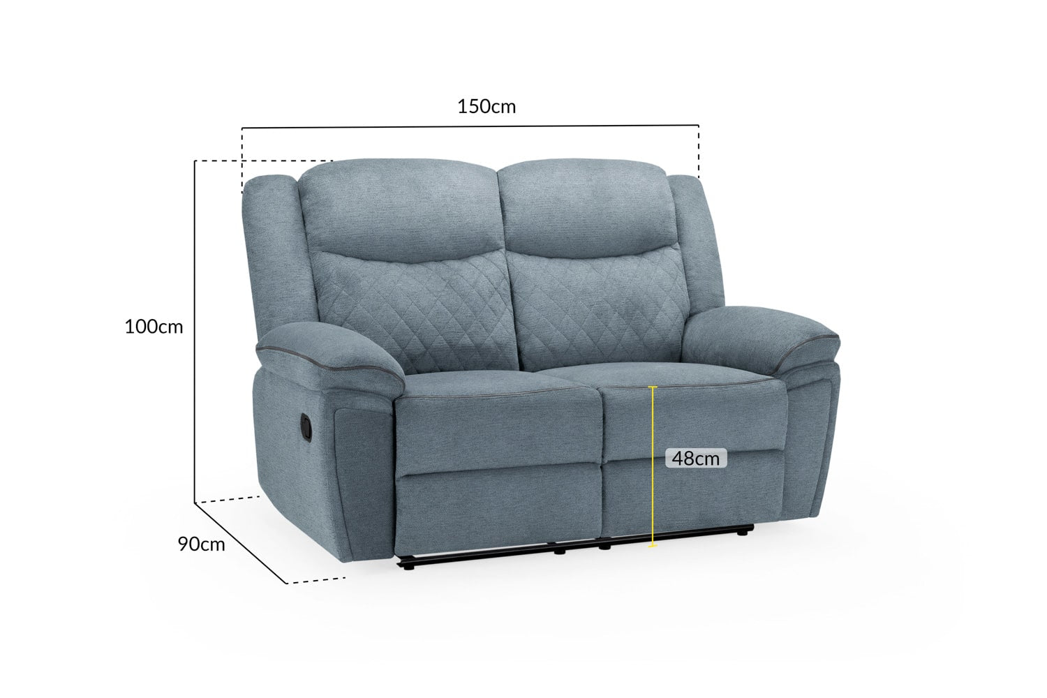 Myra Recliner Sofa 2 Seater