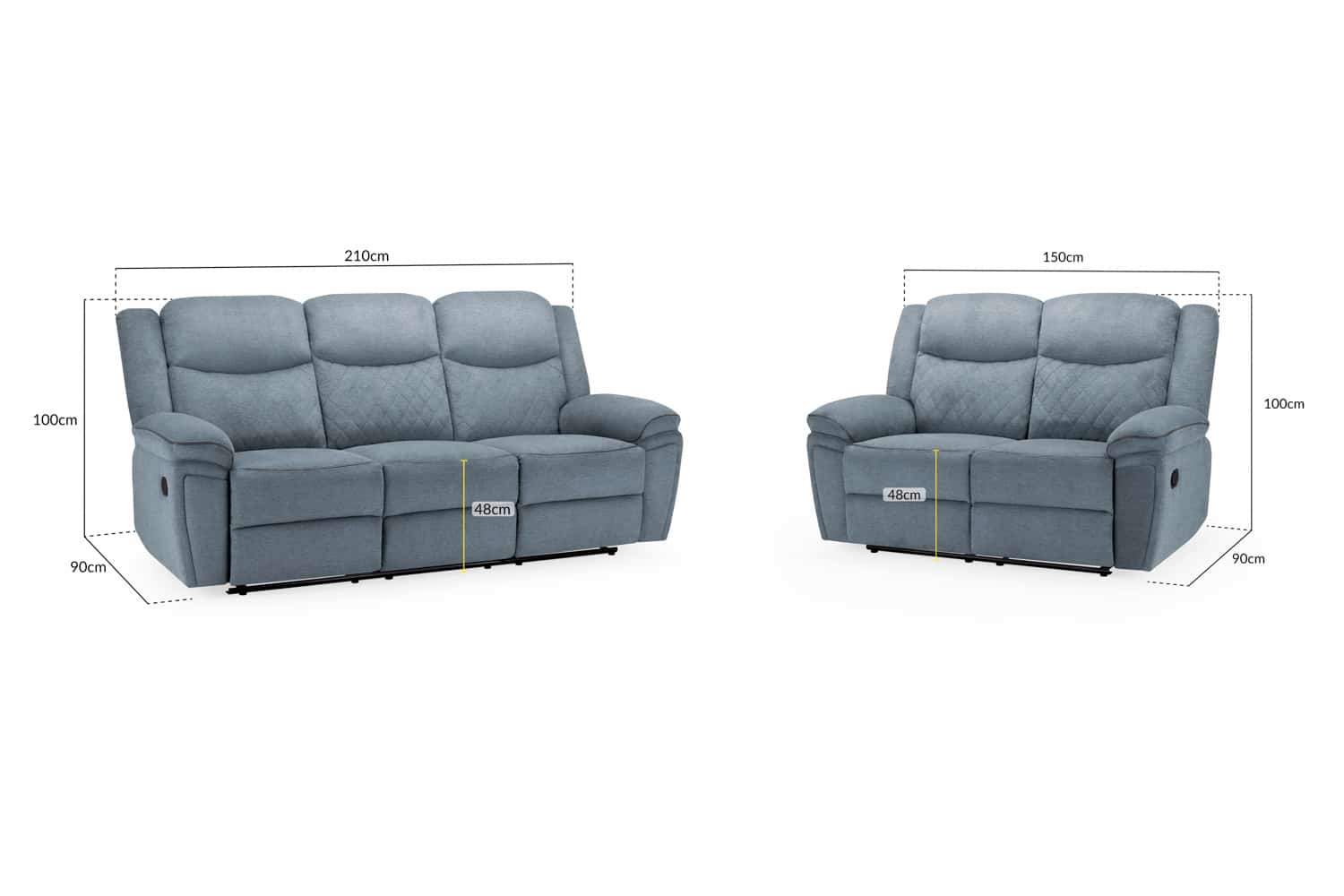 Myra Recliner Sofa 3+2