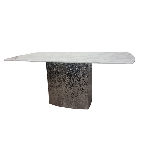 Roma White Marble Dining Table