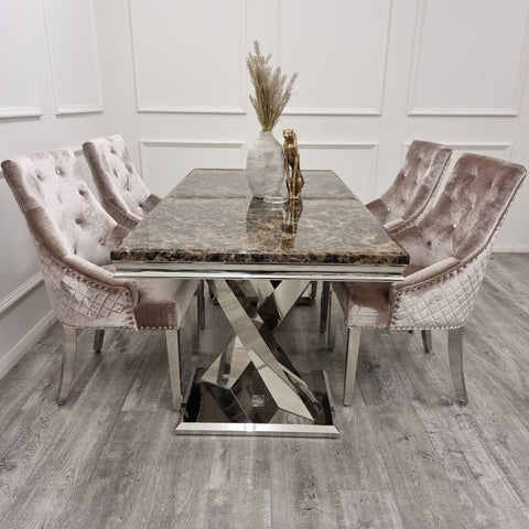 Xavia Brown 1.8 Dining Table