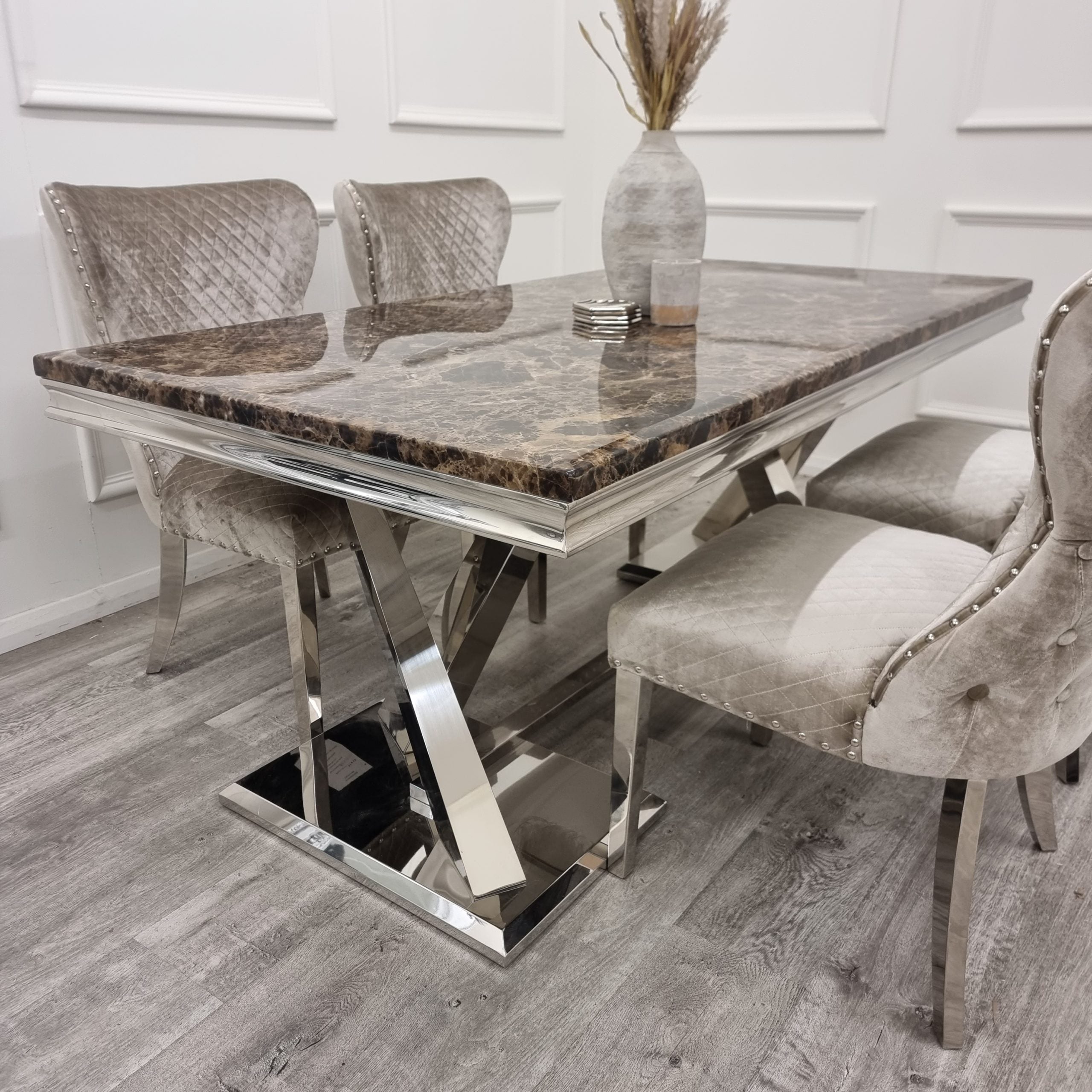 Xavia Brown 1.8 Dining Table