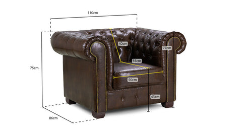 Chesterfield Sofa Armchair