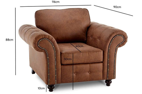 Oakland Fullback Sofa Armchair