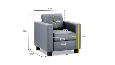 Jerry Fullback Armchair
