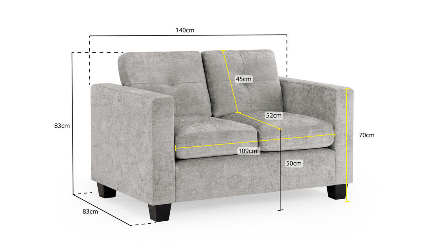 Jerry Fullback Sofa 2 Seater