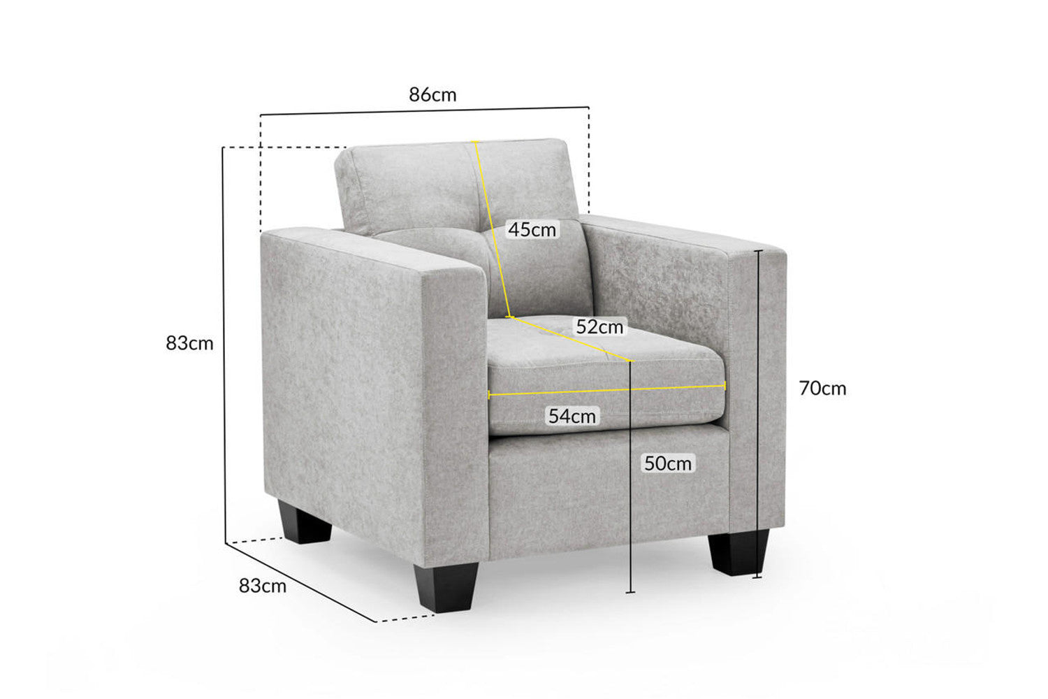 Jerry Fullback Sofa Armchair