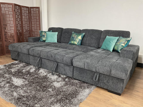 Palmero Fullback U Shape Sofa Bed
