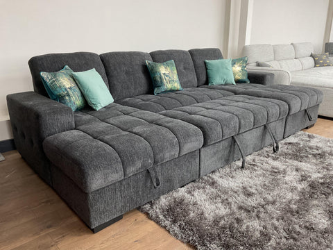 Palmero Fullback U Shape Sofa Bed