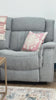 Linden Electric Recliner Sofa Large Corner - Grey