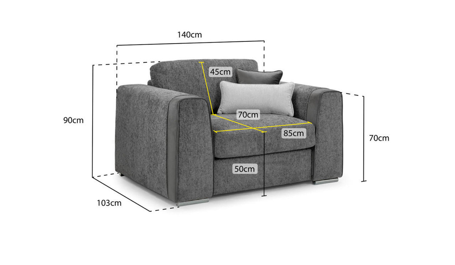Naples Fullback Armchair